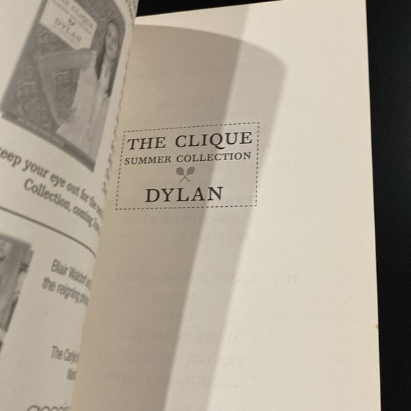 The Clique Summer Collection #2: Dylan by Lisi Harrison - Paperback Novel - Picture 4 of 8